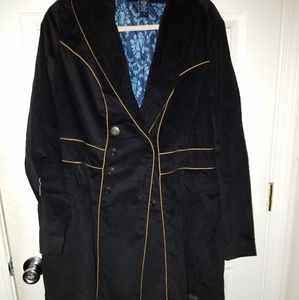 Nwot Torrid Dr Who Tardis Corduroy Coat Size 1